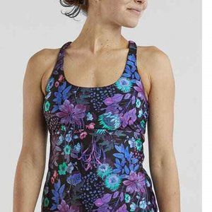 Title Nine Women's Swimsuit Top Real Deal Tankini Amazonia Size Med